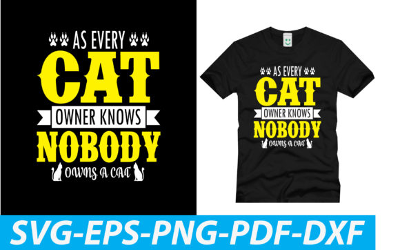 As Every Cat Owner Knows Nobody Owns a Cat Embroidery Review
