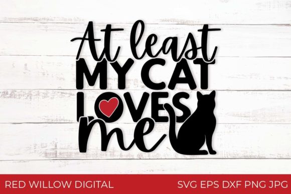 At Least My Cat Loves Me Valentine's Day Embroidery Review