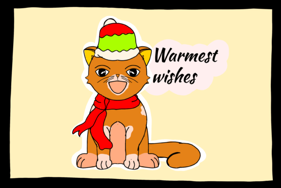 Cat Warmest Wishes Embroidery Design Review