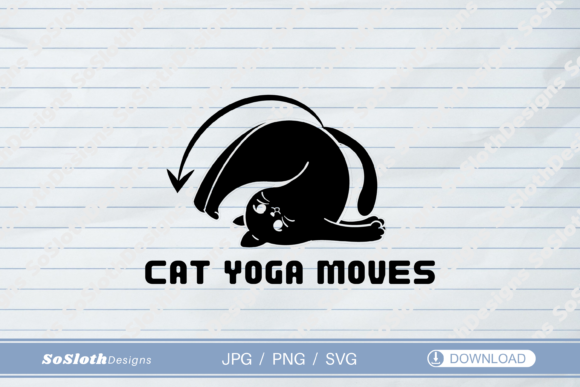 Cat Yoga Moves Embroidery Design Review