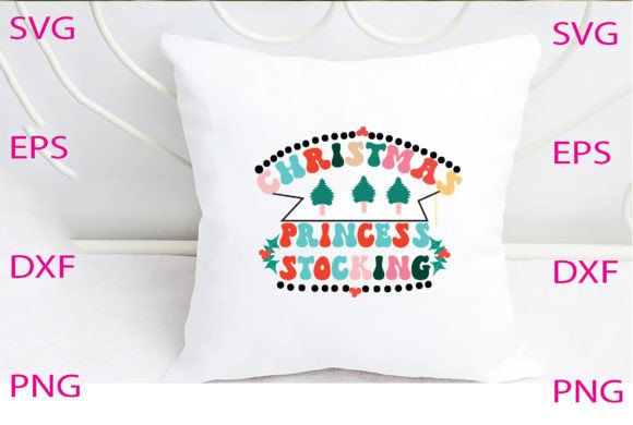 Christmas Princess Stocking Svg Design Review