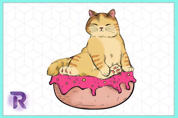 Donut Cat Cute Cat Sublimation Review