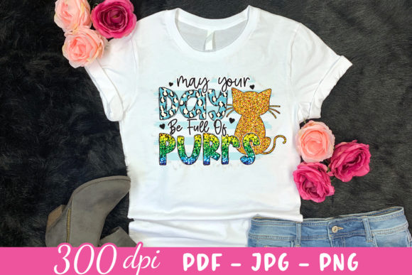 May Your Day Be Full of Purrs - Cat PNG Review