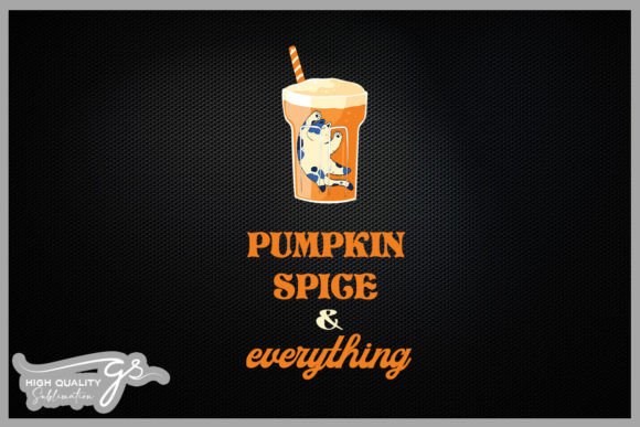 Pumpkin Spice Cat Lover Autumn T-Shirt Design