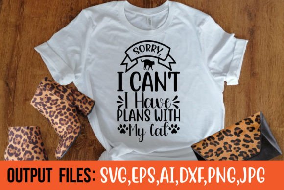 SORRY, I CAN’T – MY CAT HAS PLANS