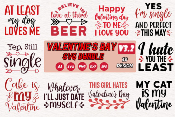 Valentine’s Day SVG Design Bundle V3.2 Review